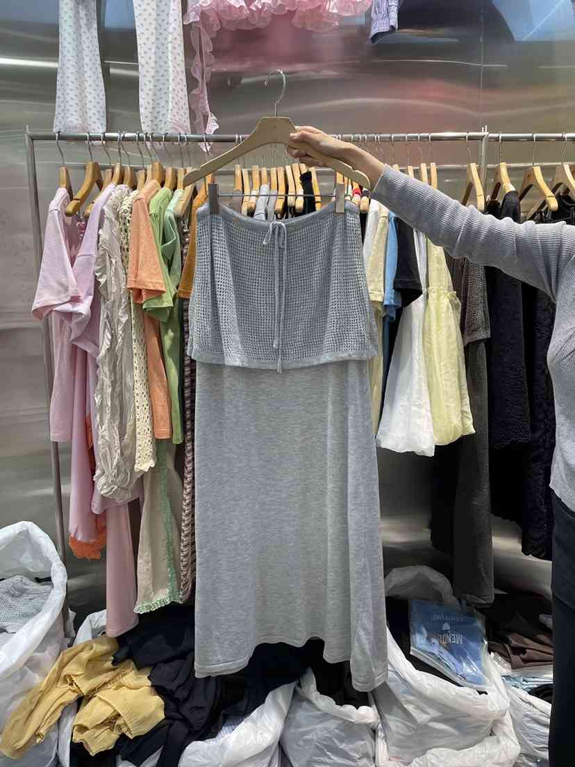 MENDL S韓國東大門代購女士新品26夏季推薦休閑26春夏長裙MENDL S長裙
