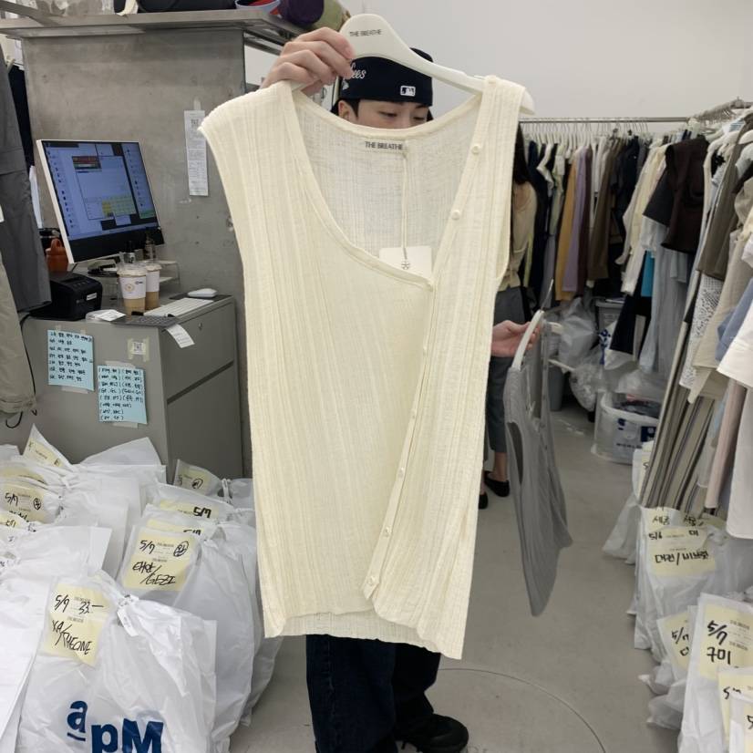 BREATHE韓國代購女士新品26春夏熱賣推薦時尚職業吊帶背心BREATHE吊帶/背心