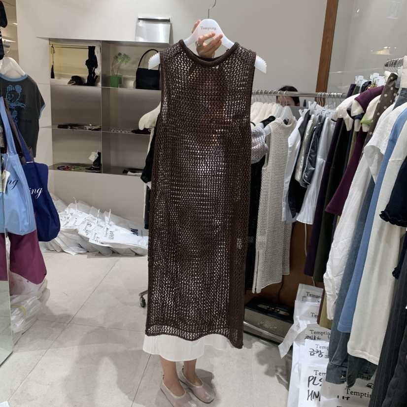 TEMPTING韓國東大門代購女士新品休閑26春夏推薦職業連衣裙TEMPTING連衣裙
