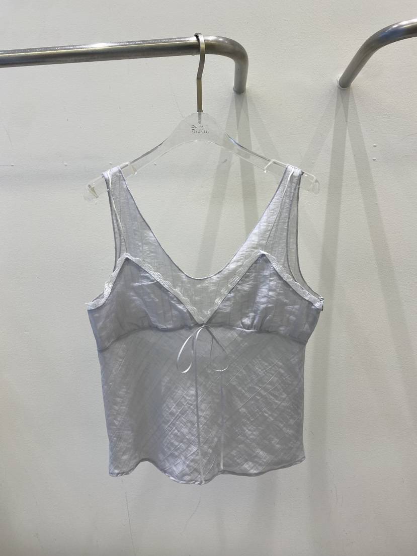 BLACK BIJOU東大門實拍韓國女士新款職業26夏季吊帶背心修身BLACK BIJOU吊帶/背心