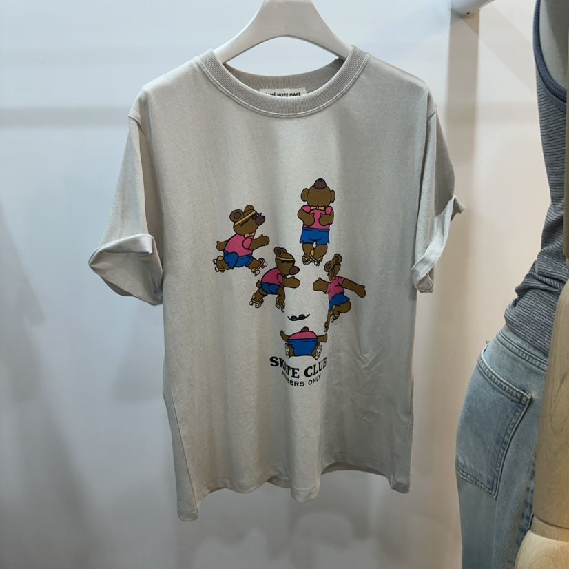 AIME HOPE MAKE/MYNAMEIS韓國直郵女裝新款休閑時尚T恤AIME HOPE MAKE/MYNAMEIST恤
