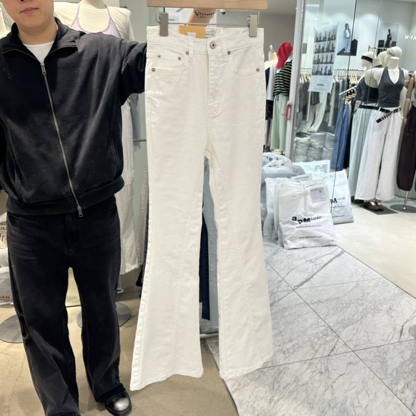 MAGNOLIA36-L韓國直郵實拍女士新品時尚26夏季職業牛仔褲MAGNOLIA36-L牛仔褲