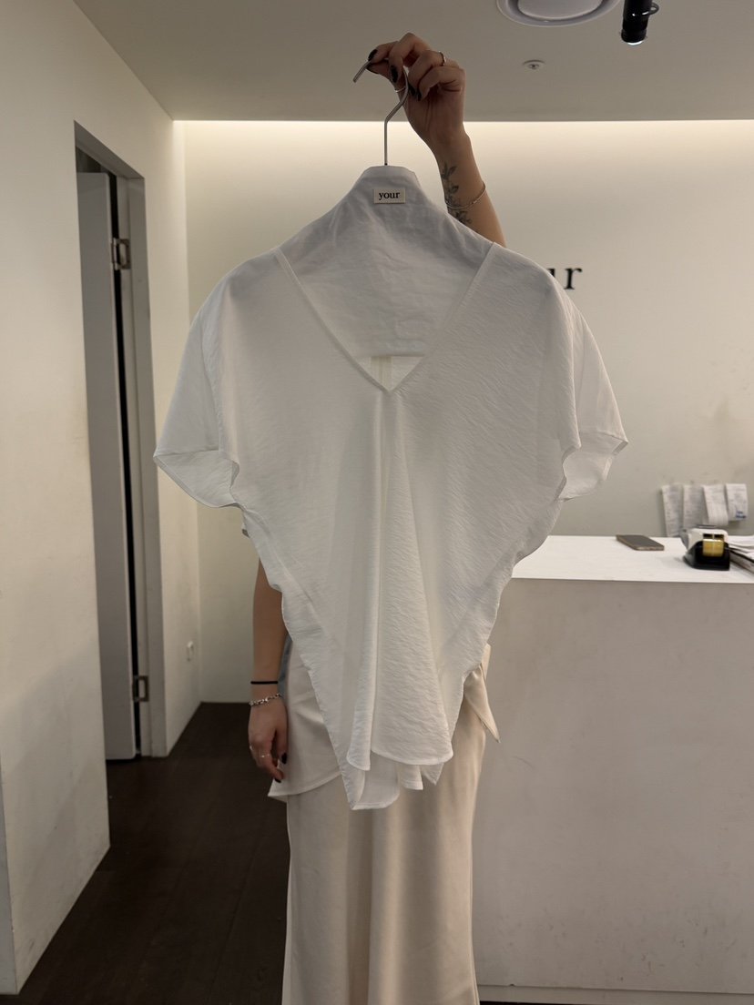YOUR-P韓國東大門代購女裝新品休閑26春夏時尚襯衫蕾絲衫YOUR-P襯衫/蕾絲衫
