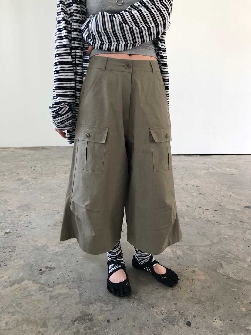 UNBOUND韓國東大門直郵女士新款推薦26春夏人氣休閑褲口袋UNBOUND休閑褲