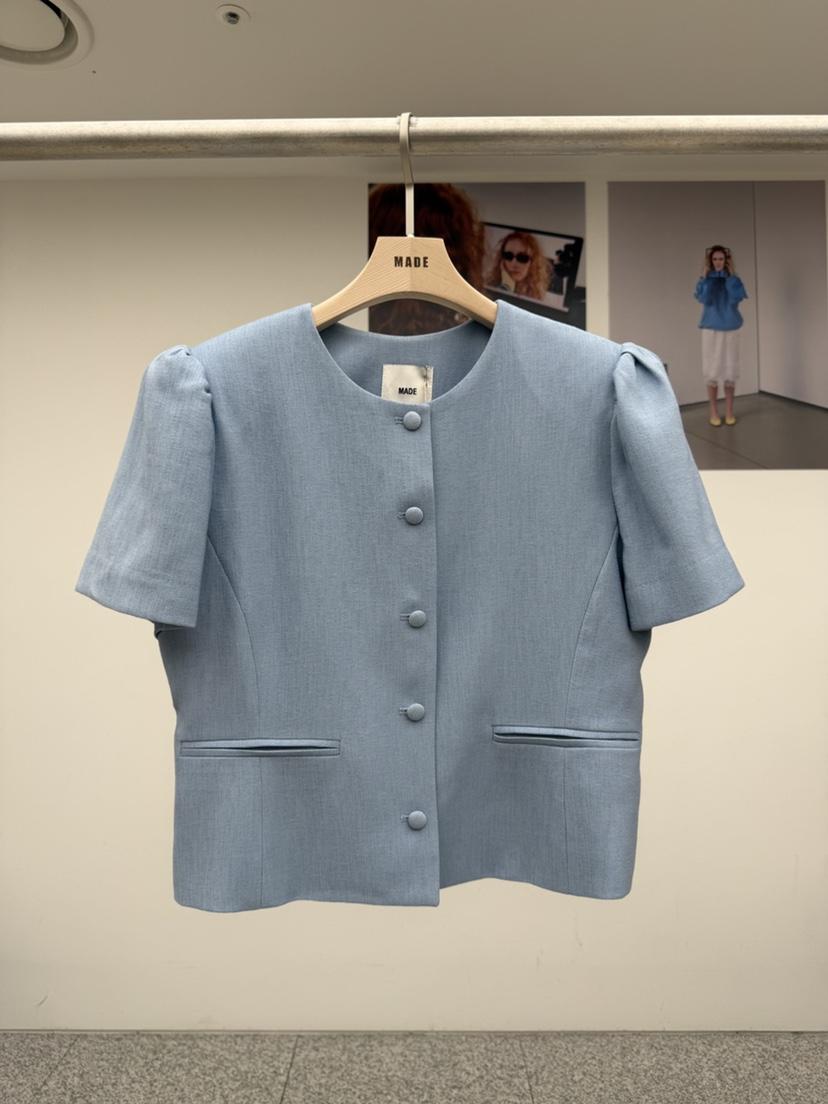 MADE-P韓國直郵實拍女裝新品26春夏熱賣時尚休閑職業夾克MADE-P夾克