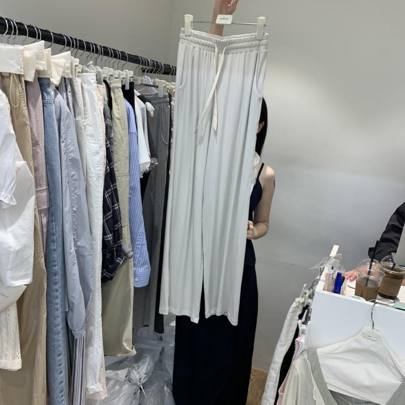 JINSIM韓國代購女士新品人氣休閑推薦熱賣時尚休閑褲羅紋JINSIM休閑褲