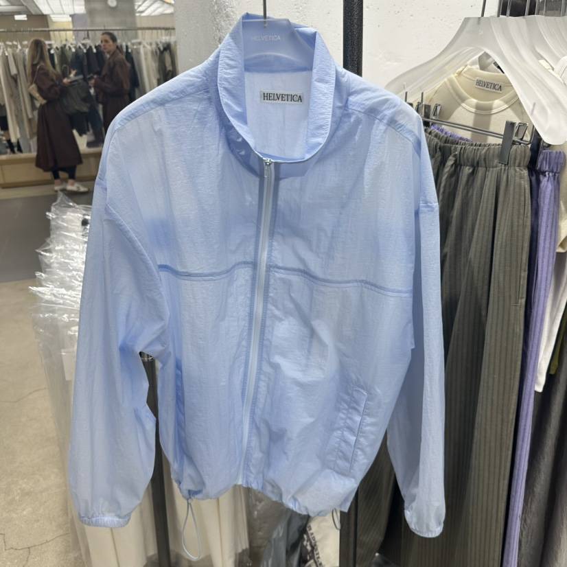 HELVETICA韓國東大門代購女士新品熱賣26夏季26春夏夾克尼龍HELVETICA夾克
