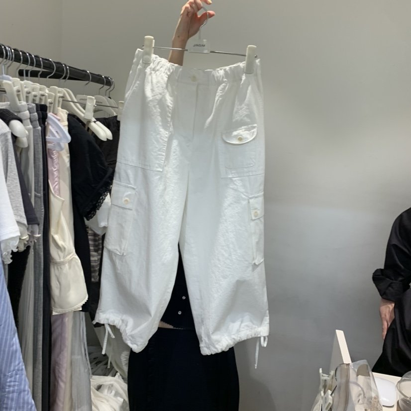 JINSIM韓國東大門直郵女裝新品26春夏休閑職業短褲工裝褲JINSIM短褲