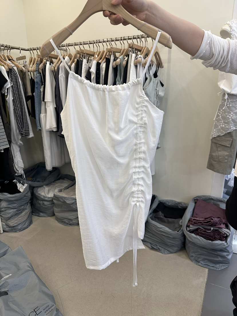 MONDAYMORING韓國東大門代購女裝新品26夏季人氣吊帶背心MONDAYMORING吊帶/背心