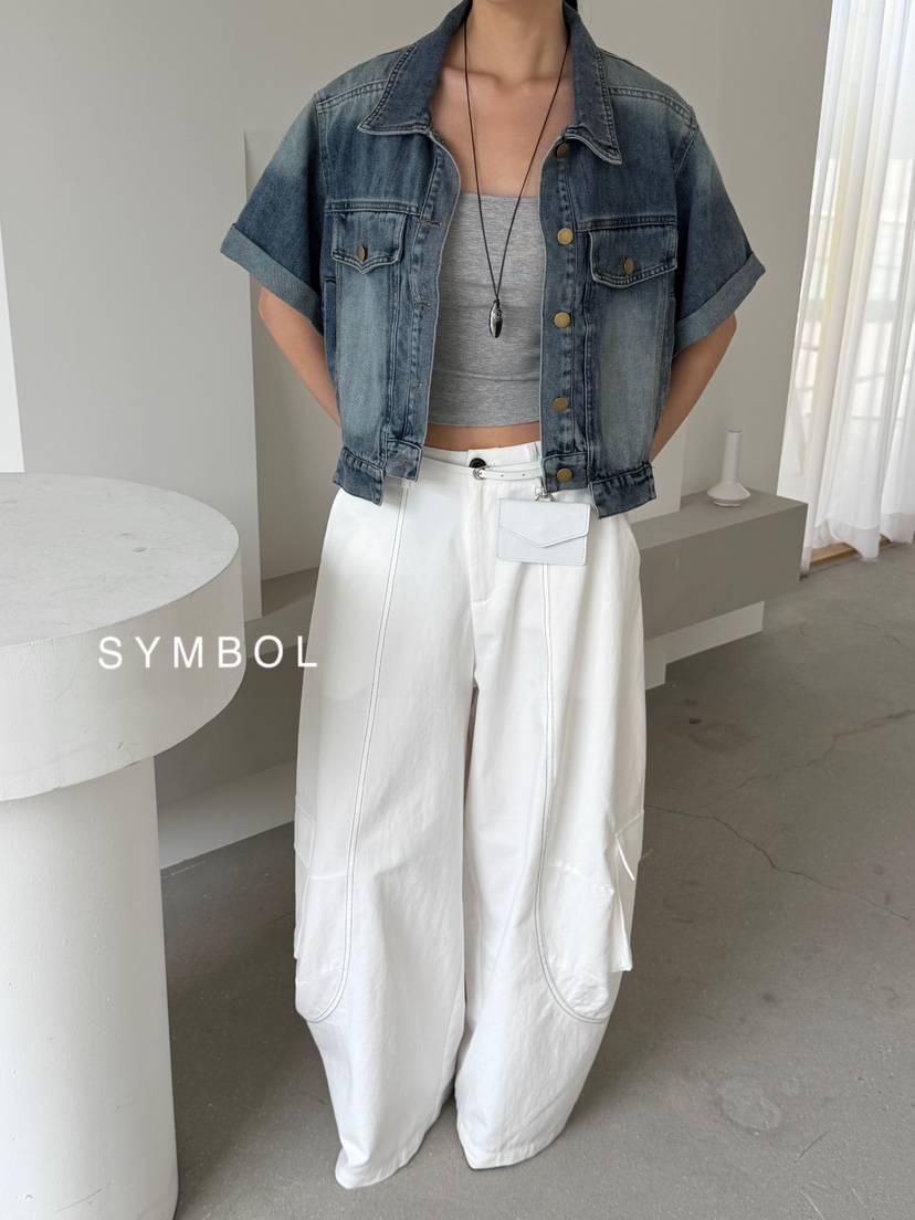 SYMBOL韓國東大門直郵女裝新款休閑時尚26夏季熱賣26春夏夾克SYMBOL夾克