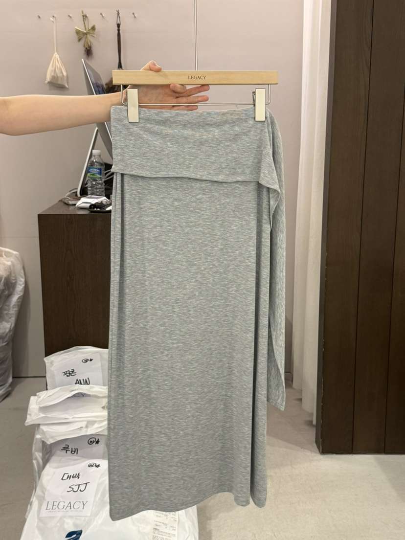 LEGACY韓國直郵女裝新品時尚人氣熱賣推薦26春夏長裙絲帶LEGACY長裙