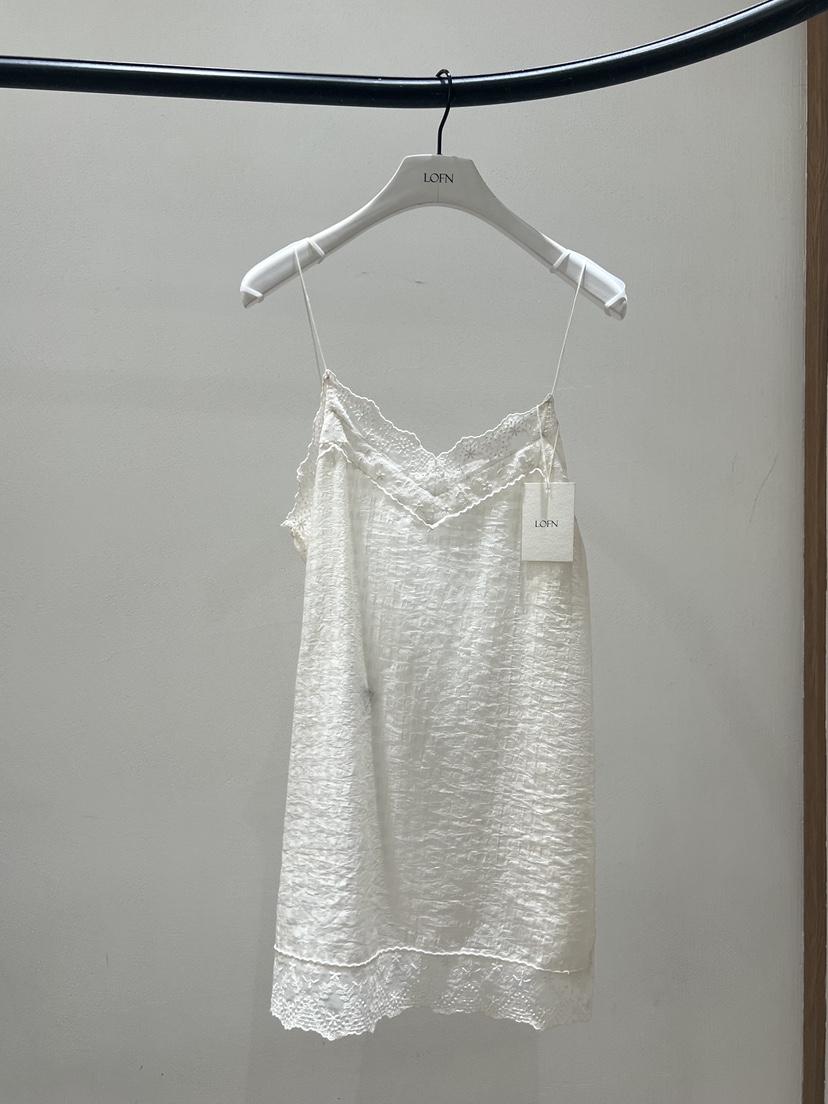 LOFN韓國直郵實拍女士新品26夏季時尚職業熱賣26春夏連衣裙LOFN連衣裙