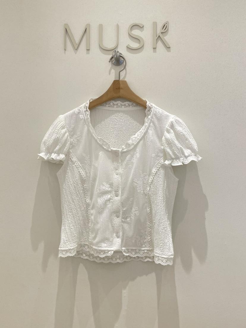 MUSK韓國東大門直郵女裝新款熱賣休閑職業推薦襯衫蕾絲衫MUSK襯衫/蕾絲衫