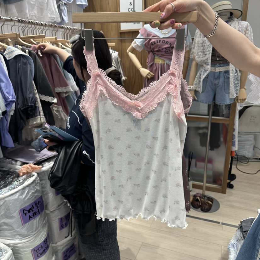MARI CO韓國東大門代購女裝新款推薦26夏季人氣吊帶背心MARI CO吊帶/背心