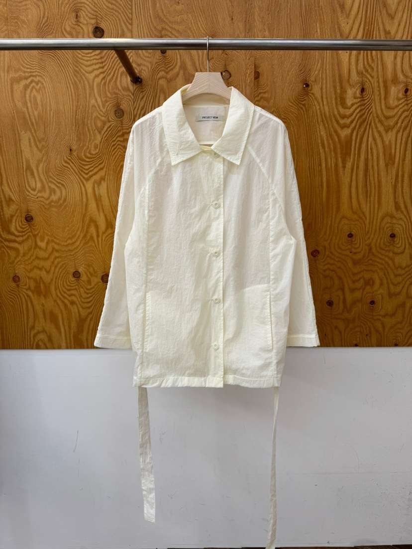 PROJECTVIEW韓國代購女裝新品職業休閑26春夏推薦夾克含腰帶PROJECTVIEW夾克