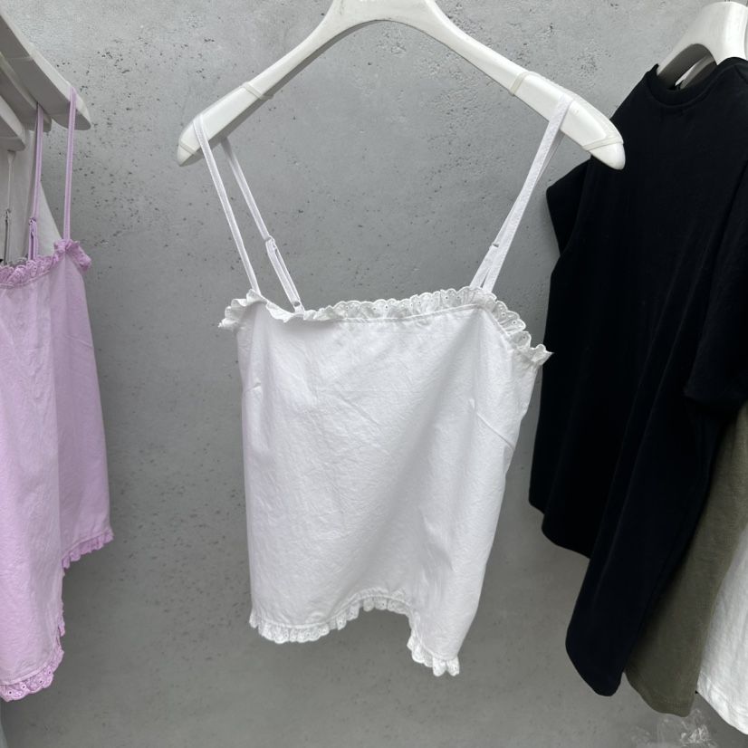 SIXTEEN東大門實拍韓國女士新品人氣休閑26春夏時尚吊帶背心SIXTEEN吊帶/背心