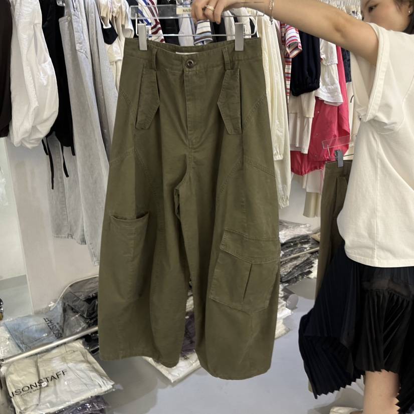 DOUBLE STANDARD/LE SMOKING/MAISONSTAFF東大門實拍韓國女士新品熱賣休閑褲MAISONSTAFF休閑褲