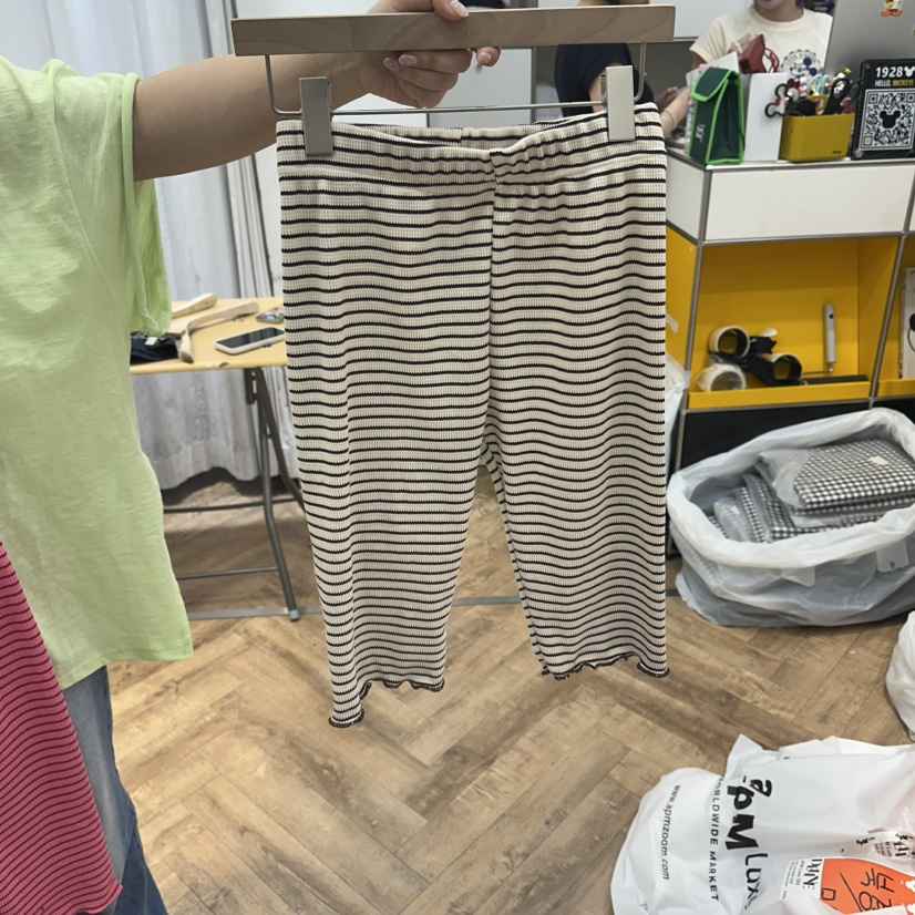 DE LINE韓國直郵實拍女裝新品推薦職業26夏季打底褲鯊魚褲DE LINE打底褲/鯊魚褲