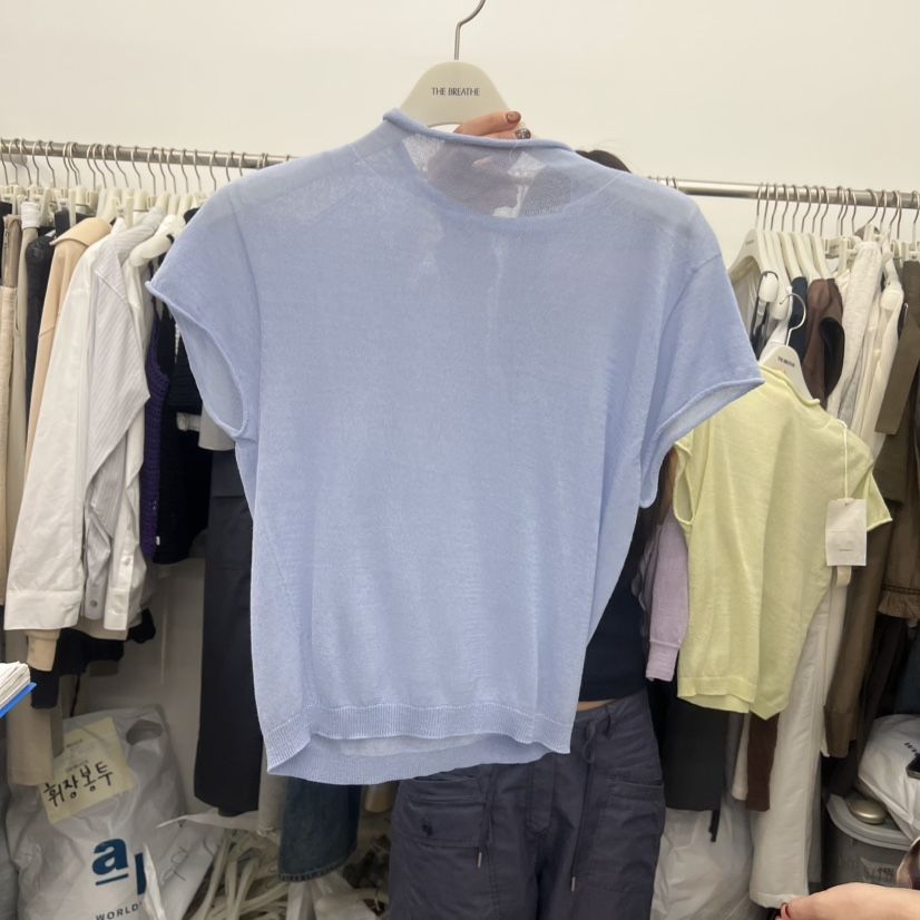 BREATHE韓國直郵女裝新品26春夏26夏季推薦熱賣職業休閑T恤BREATHET恤
