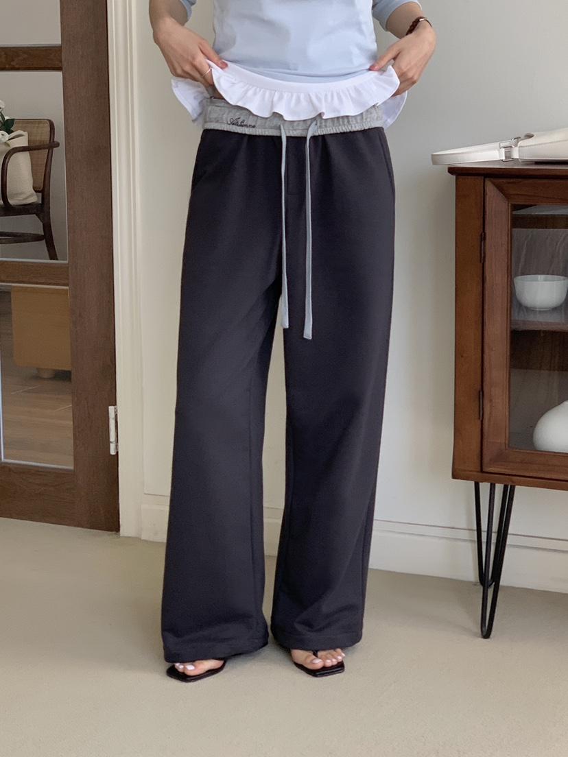 FORMSTUDIO/ATELIENNE韓國代購女士新品休閑26春夏休閑褲FORMSTUDIO/ATELIENNE休閑褲