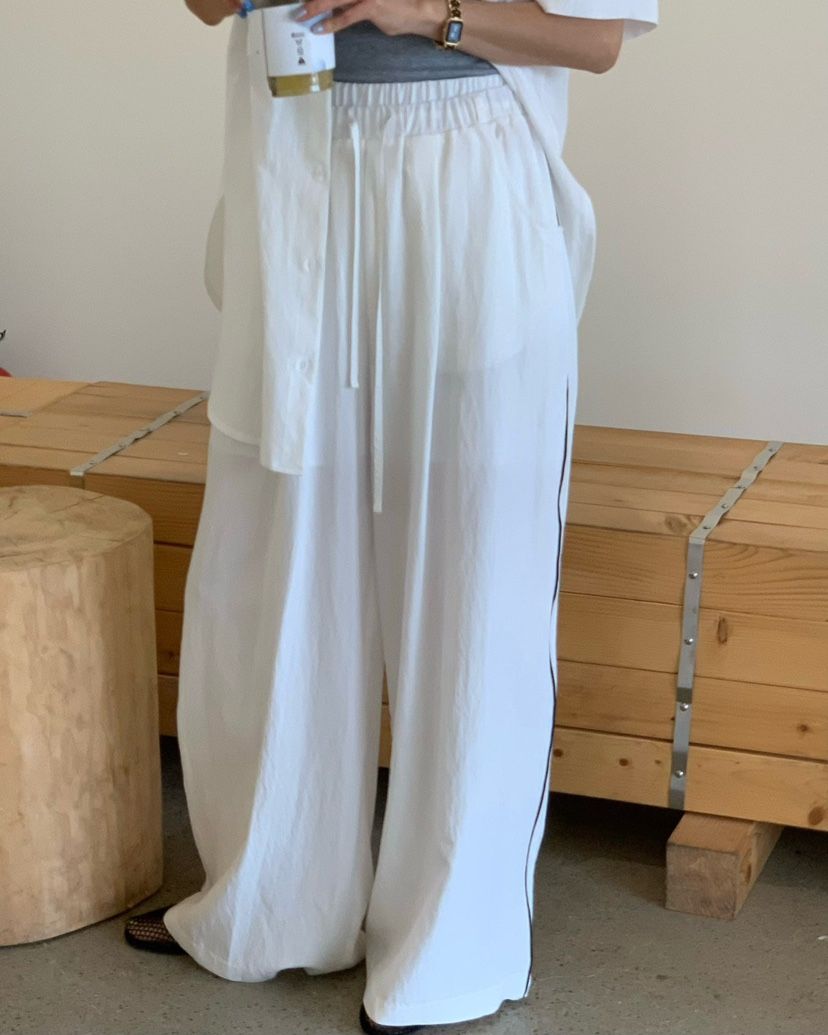 REVE CITE-L東大門實拍韓國女裝新品26夏季26春夏休閑褲REVE CITE-L休閑褲
