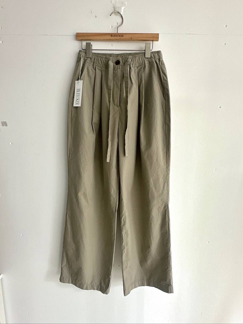 BLEECKER韓國直郵實拍女裝新品26夏季人氣休閑職業休閑褲BLEECKER休閑褲