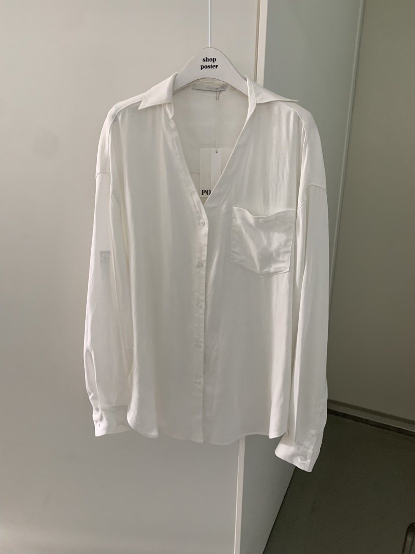 SHOP POSTER韓國東大門代購女士新品職業襯衫蕾絲衫亞麻SHOP_POSTER襯衫/蕾絲衫
