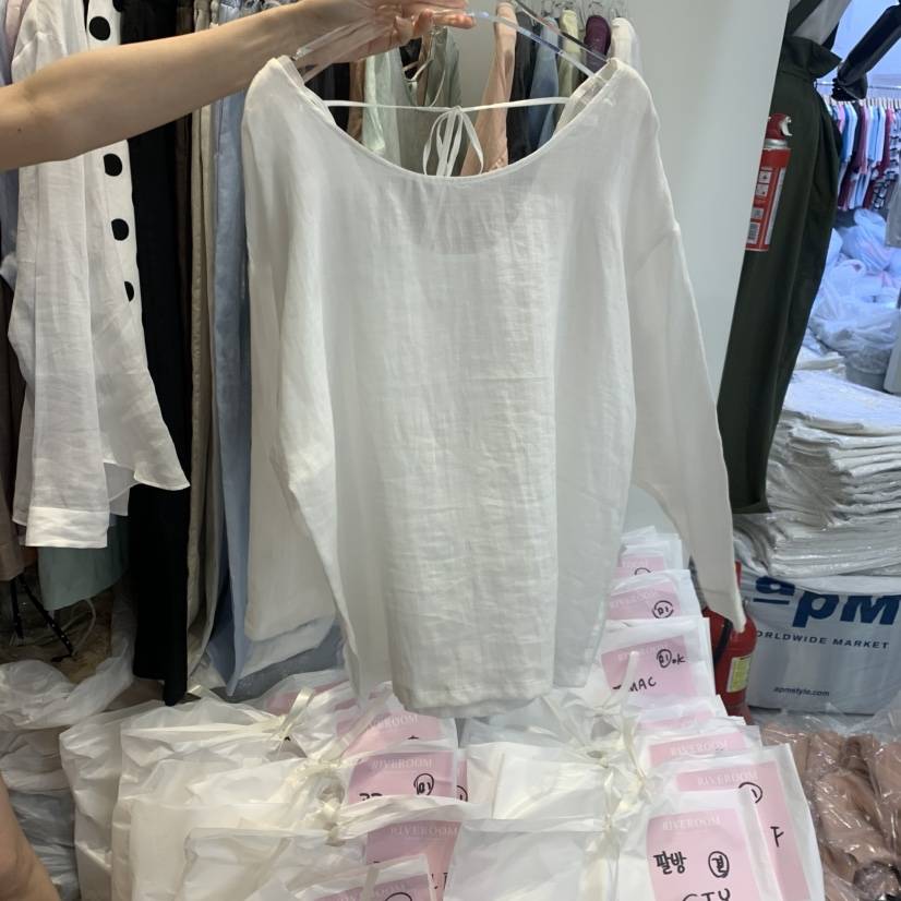 RIVEROOM韓國代購女裝新款26春夏熱賣推薦26夏季襯衫蕾絲衫RIVEROOM襯衫/蕾絲衫