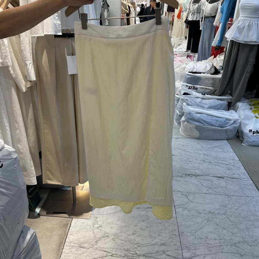 HABLE韓國直郵實拍女士新款人氣26夏季26春夏推薦時尚長裙HABLE長裙