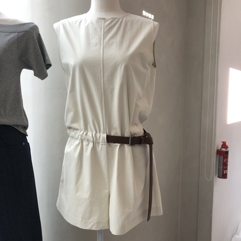 MURR韓國東大門直郵女裝新品26夏季職業人氣時尚連體褲系帶MURR連體褲
