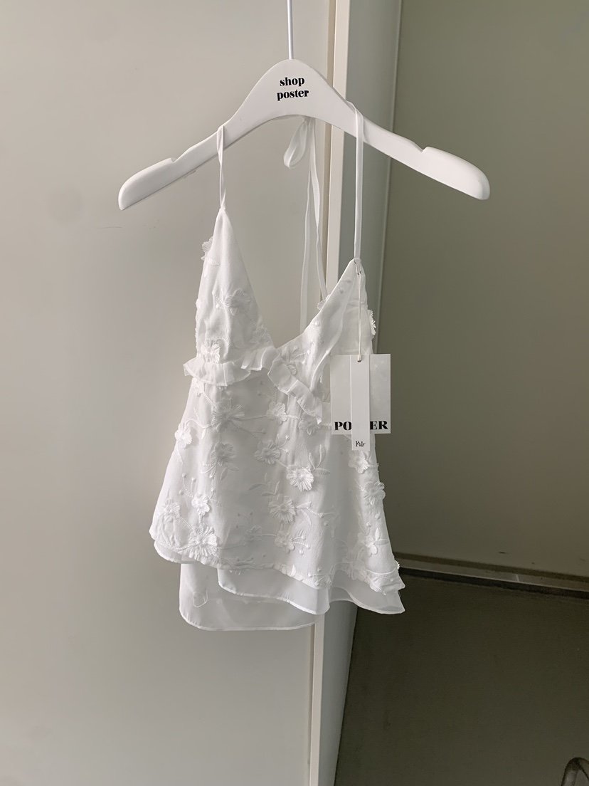 SHOP POSTER東大門實拍韓國女裝新款人氣熱賣休閑吊帶背心SHOP_POSTER吊帶/背心