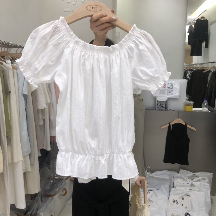 TAKE YOUE TIME韓國直郵實拍女士新品職業休閑襯衫蕾絲衫TAKE YOUE TIME襯衫/蕾絲衫