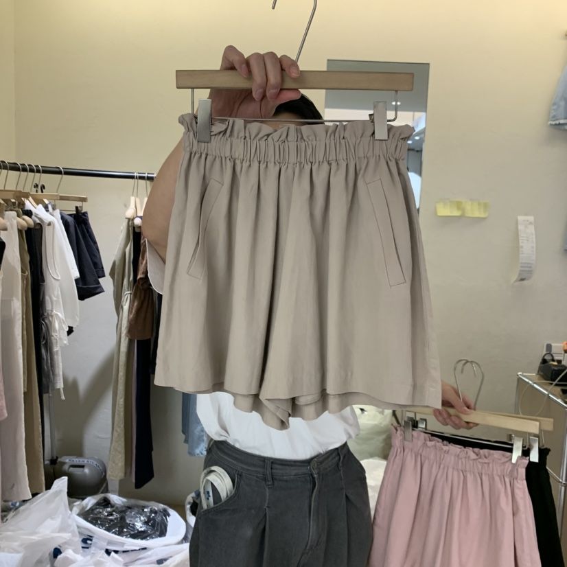 W AND J韓國代購女士新品26春夏時尚休閑推薦熱賣26夏季短褲W AND J短褲