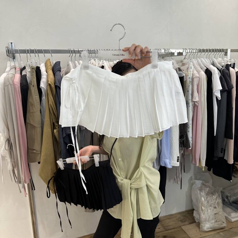 CREAM VILLA韓國直郵女士新品人氣短裙CREAMVILLA短裙