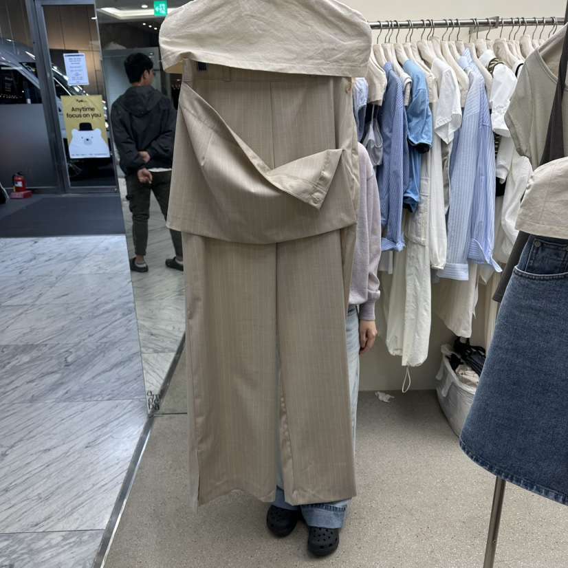 AMOEBA韓國東大門直郵女士新品時尚休閑26夏季26春夏裙褲AMOEBA裙褲