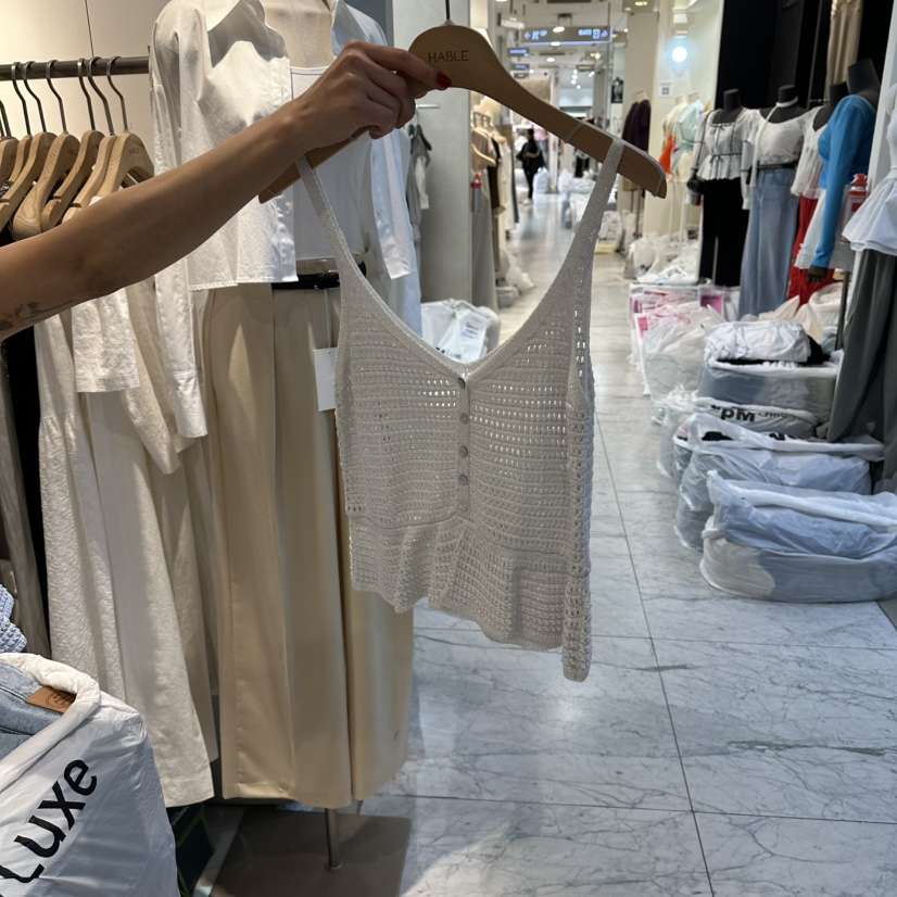 HABLE韓國直郵女士新款26夏季熱賣推薦26春夏人氣吊帶背心HABLE吊帶/背心