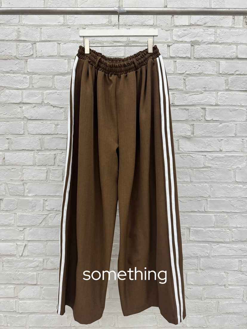 SOMETHING-L/FANCY韓國直郵女士新款人氣26春夏26夏季休閑褲SOMETHING-L/FANCY休閑褲