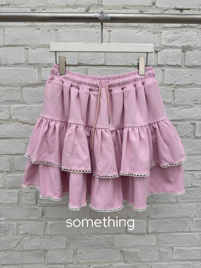 SOMETHING-L/FANCY韓國直郵實拍女士新品職業熱賣26春夏短裙SOMETHING-L/FANCY短裙