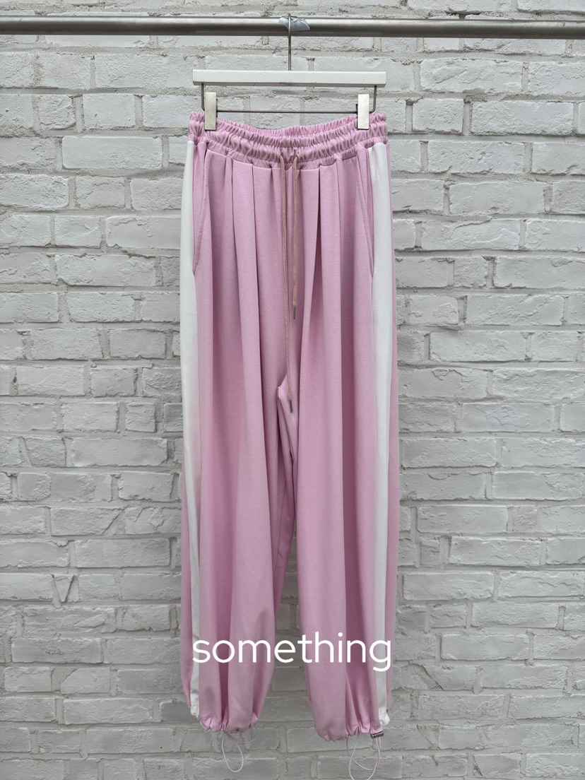 SOMETHING-L/FANCY東大門實拍韓國女裝新品熱賣26春夏休閑褲SOMETHING-L/FANCY休閑褲