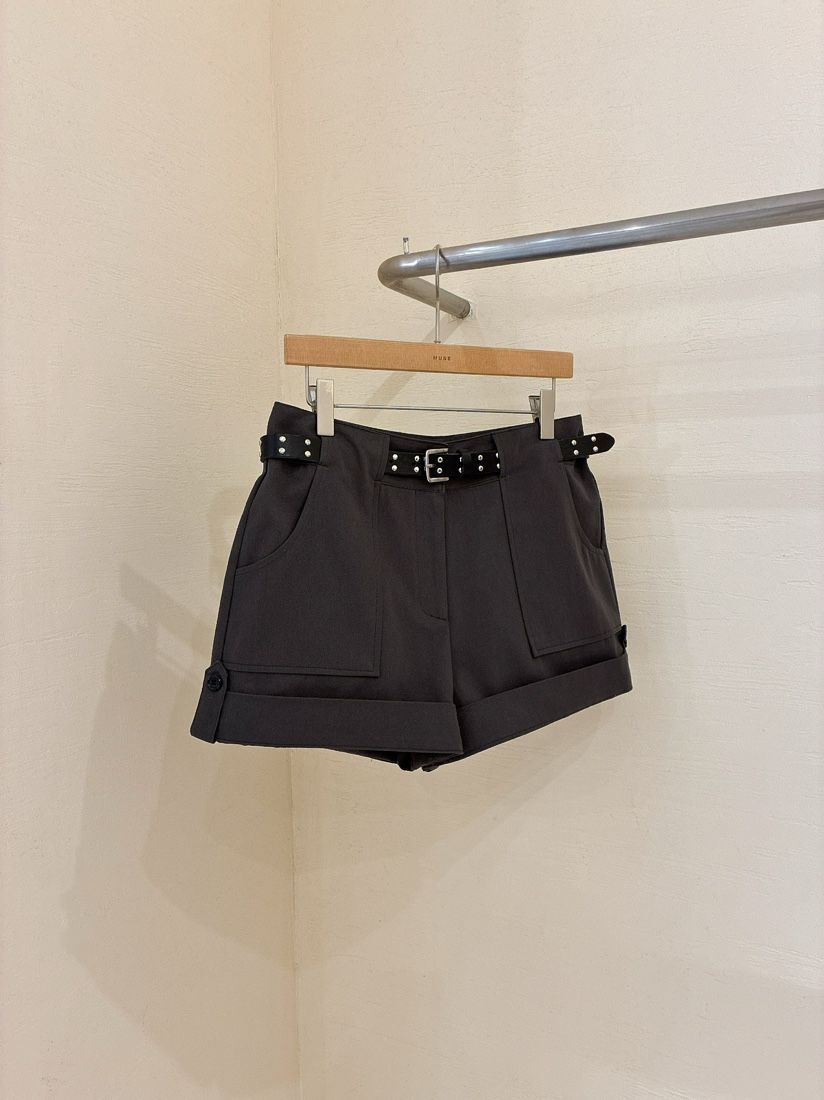 MUSE-P韓國直郵實拍女裝新品26春夏推薦26夏季休閑人氣短褲MUSE-P短褲