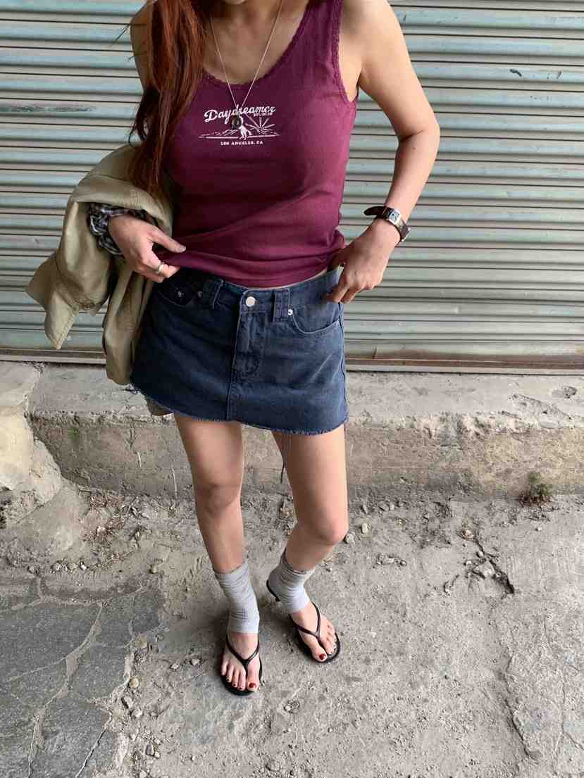 SUNDER MARKET韓國直郵女裝新款休閑26夏季推薦熱賣裙褲SUNDER MARKET裙褲