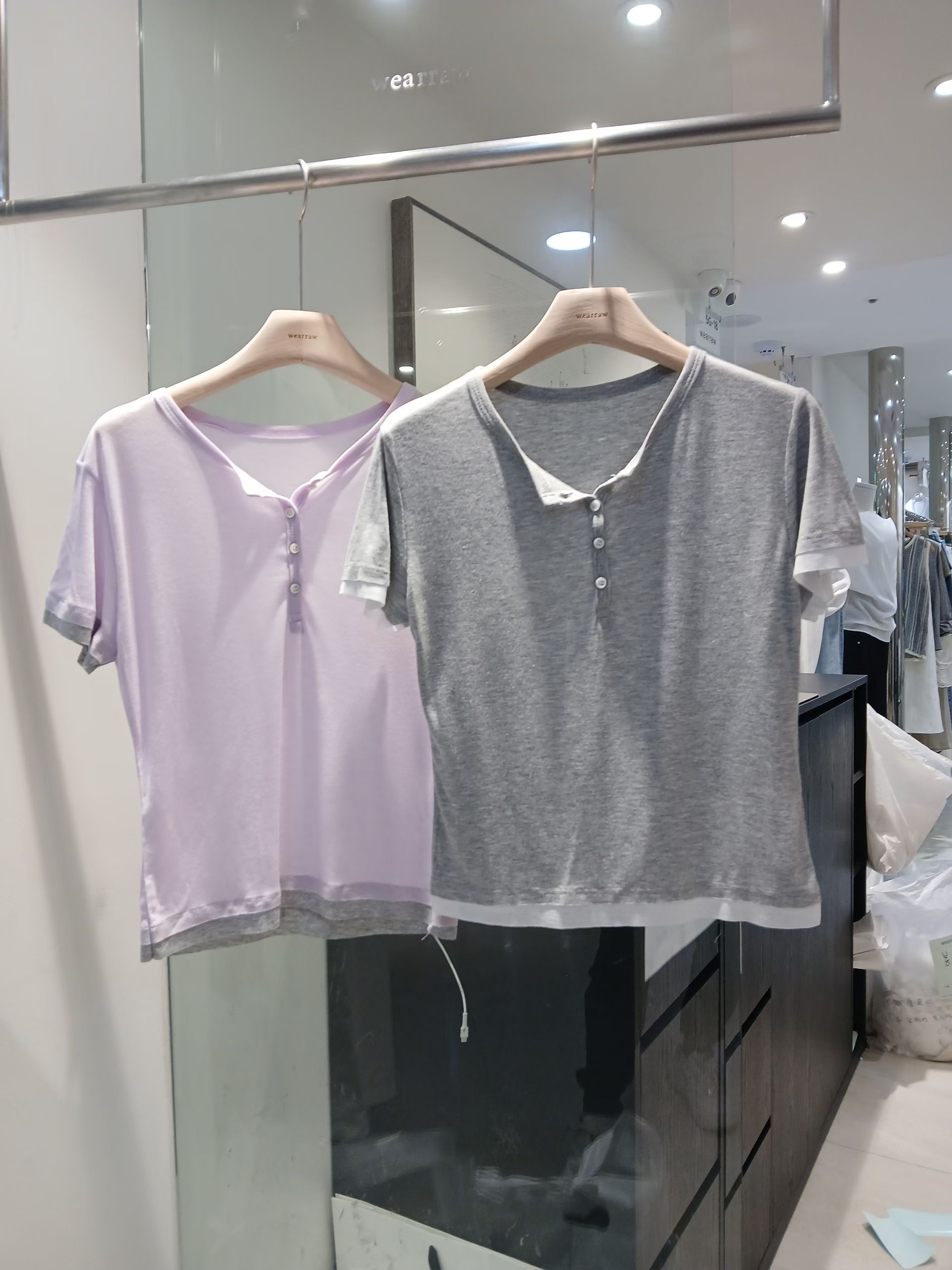 WEARRAW/WELL ROW韓國東大門直郵女士新品26春夏推薦T恤WEARRAW/WELL ROWT恤