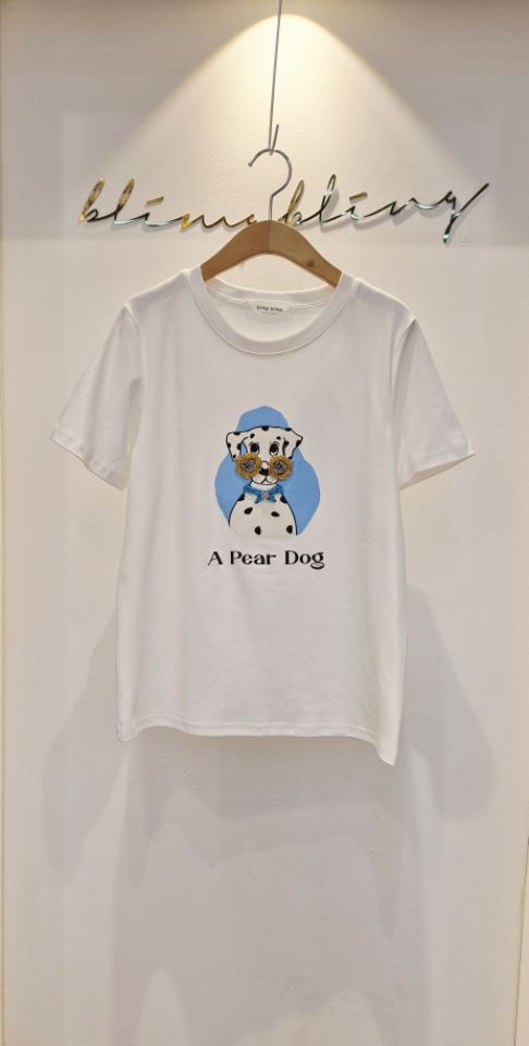 RICO/BLING BLING-S韓國東大門代購女裝新品26夏季T恤RICO/BLING BLING-ST恤