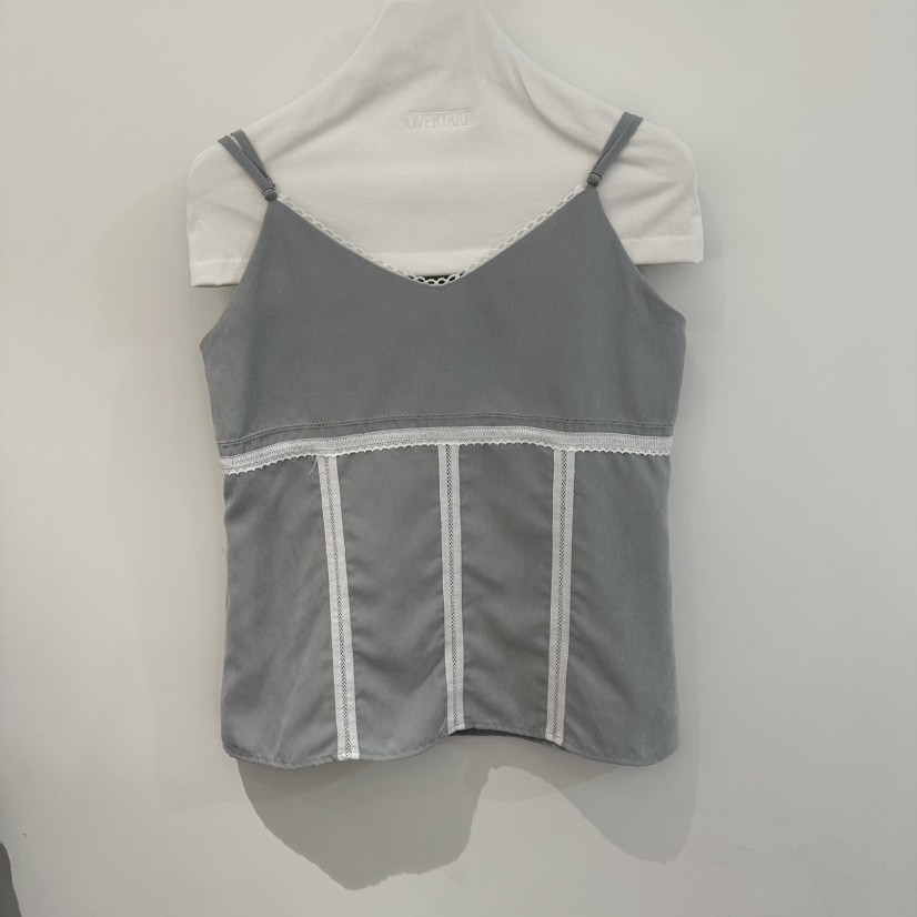 OVERTAKE韓國東大門代購女裝新品職業推薦休閑熱賣吊帶背心OVERTAKE吊帶/背心