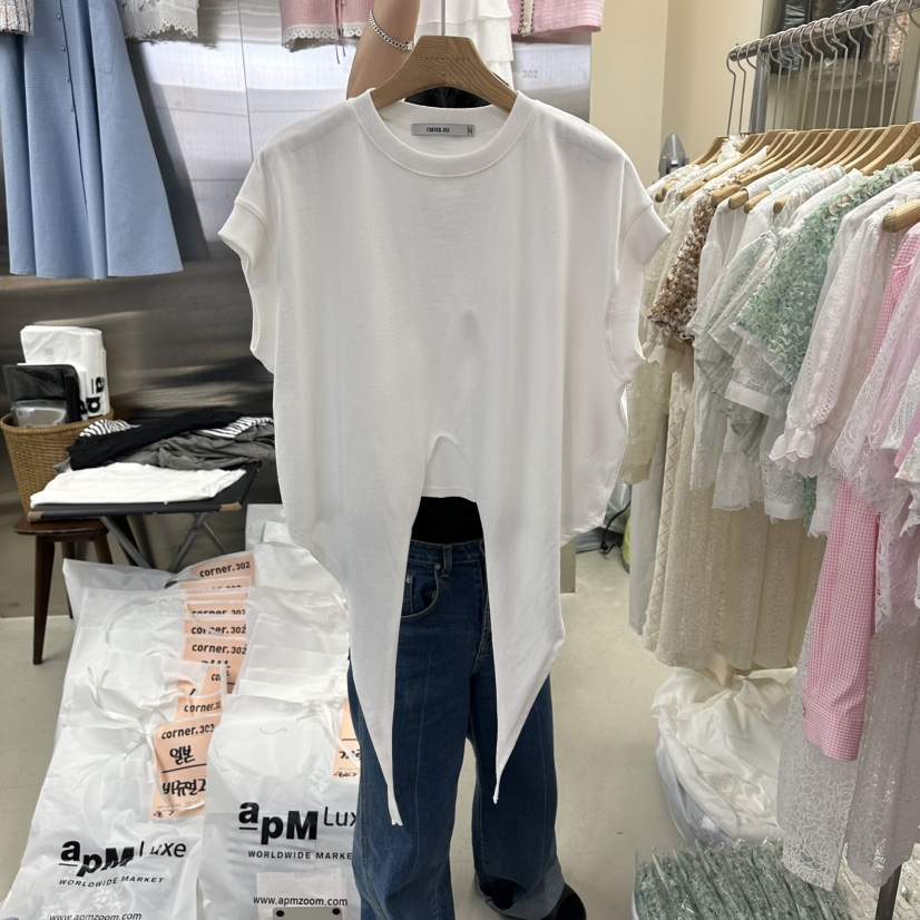 CORNER韓國代購女士新款26夏季26春夏職業時尚熱賣人氣T恤CORNER.302T恤