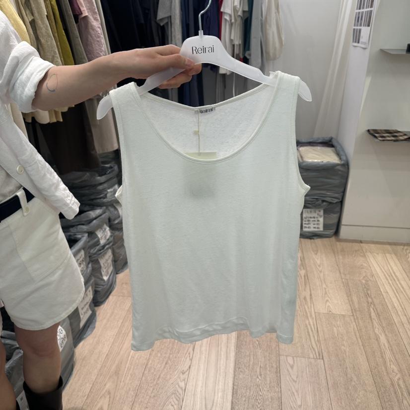 REIRAI韓國東大門代購女士新品休閑熱賣推薦吊帶背心亞麻布Reirai吊帶/背心