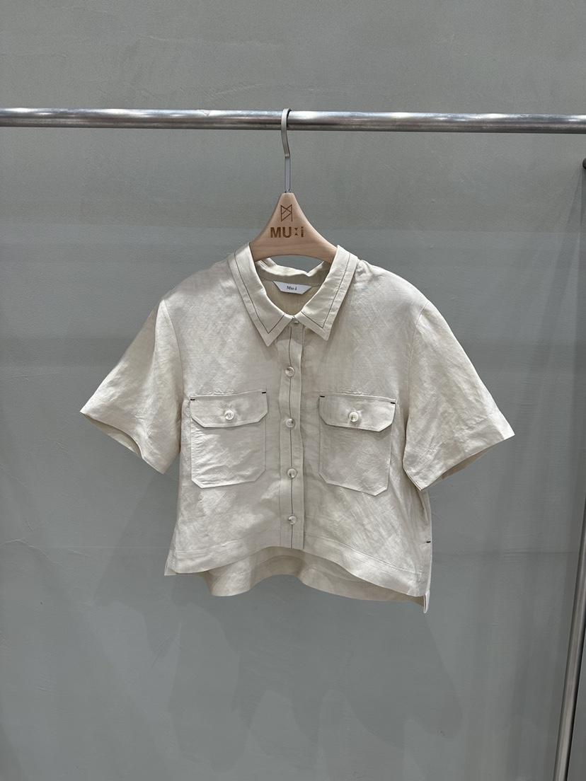 THE MUI韓國東大門代購女士新款休閑26春夏職業夾克亞麻THE MUI夾克