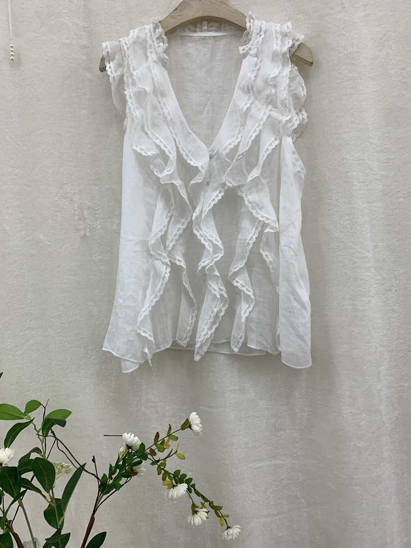 FABRIC東大門實拍韓國女裝新款熱賣26夏季推薦吊帶背心蕾絲FABRIC吊帶/背心