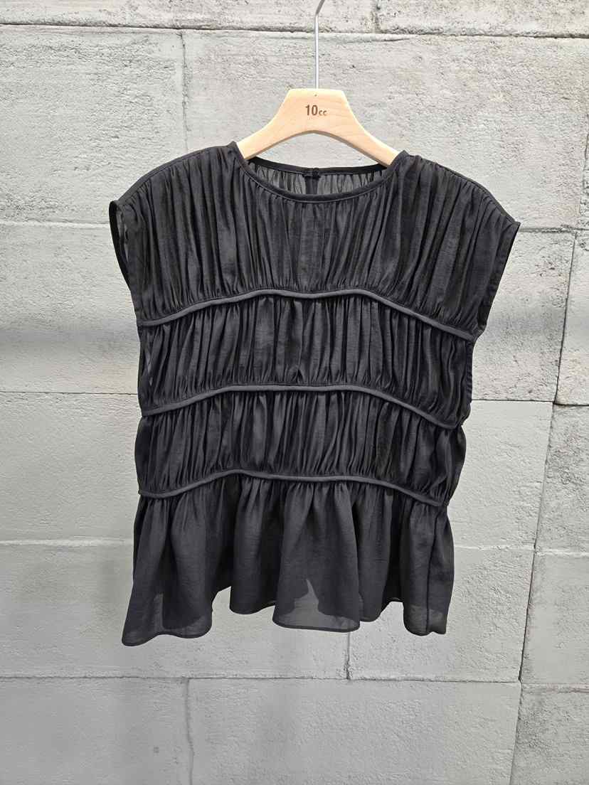 10CC韓國直郵實拍女士新品26春夏休閑推薦職業26夏季吊帶背心10CC吊帶/背心