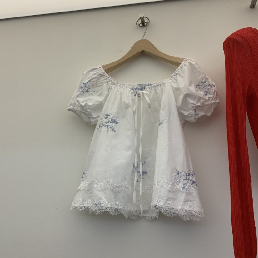 BEEN-A韓國東大門代購女士新品職業推薦熱賣襯衫蕾絲衫刺繡BEEN-A襯衫/蕾絲衫
